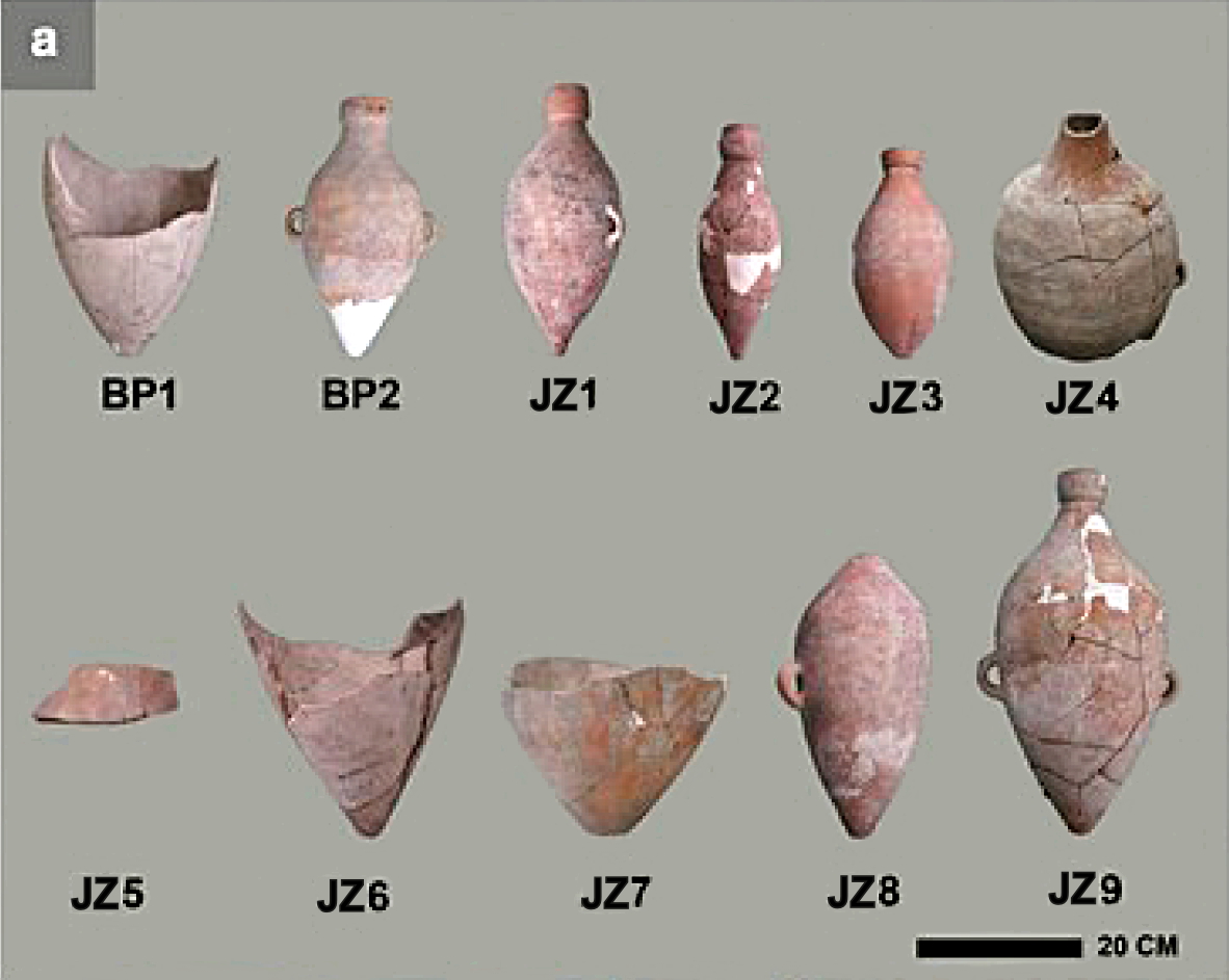 Yanshao Banpo & Jiangzhai amphorae analyzed in 2020
